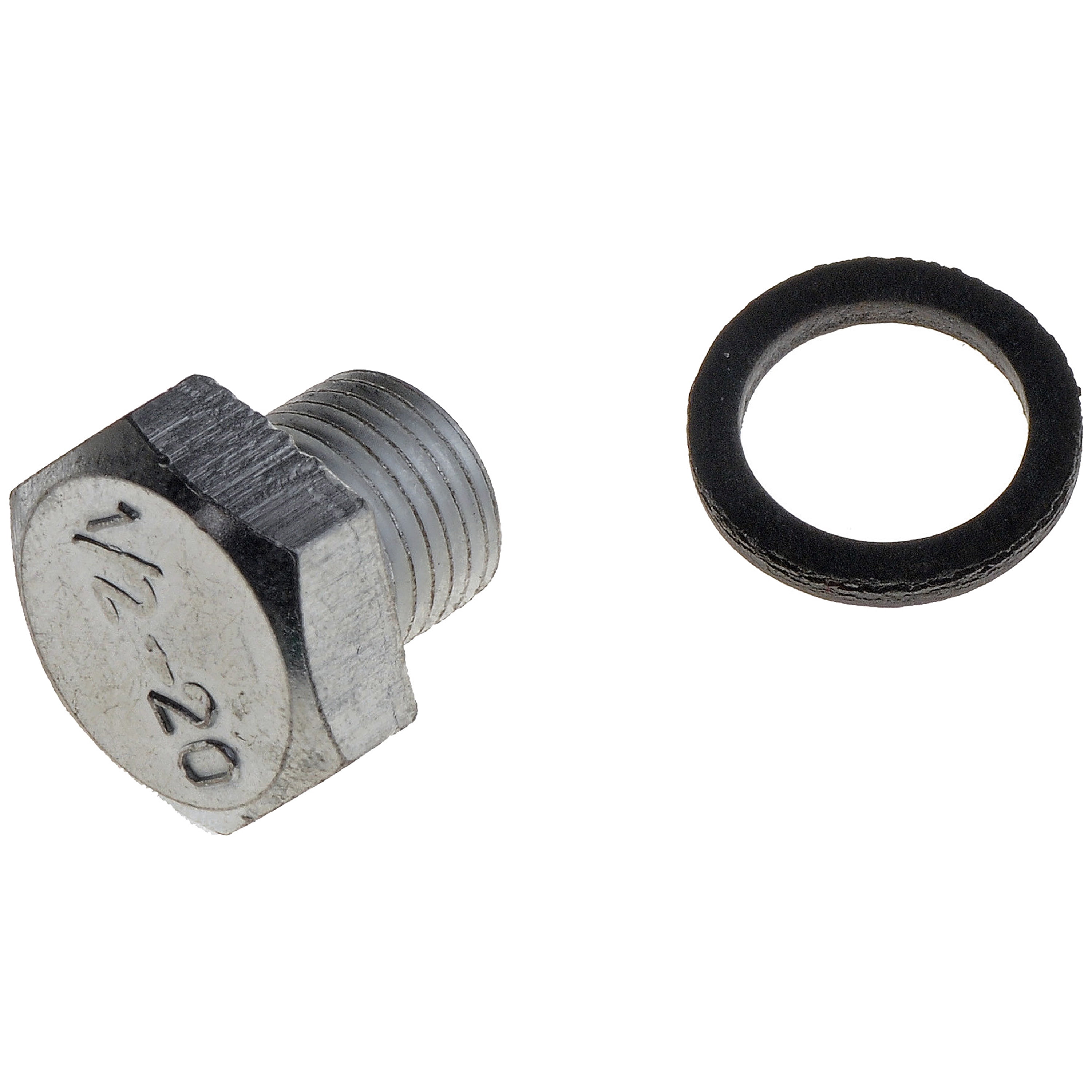 Dorman 090-195 Engine Oil Drain Plug for Specific Jeep Models, Silver (Pack of 5)