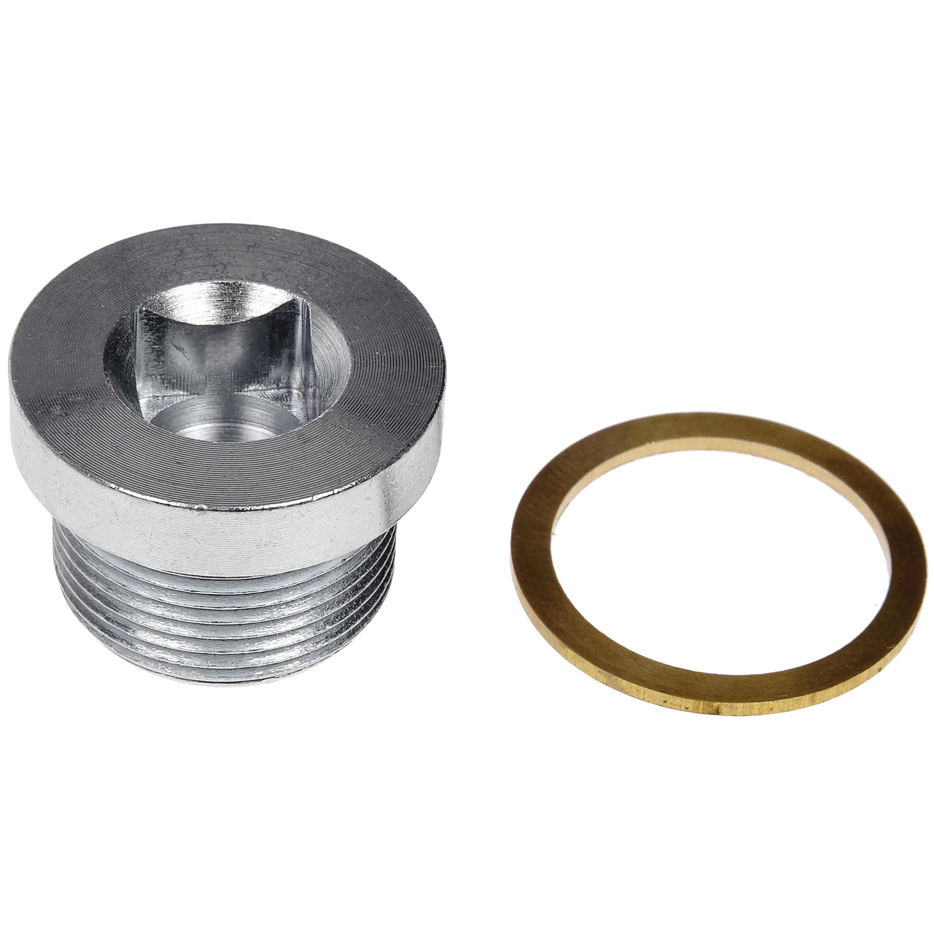 Dorman 090-5007CD Engine Oil Drain Plug for Specific Models, Silver