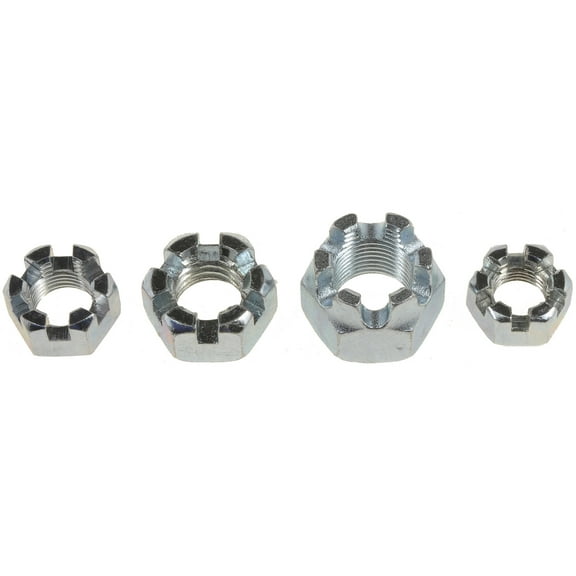 Dorman 13559 Castellated Hex Nuts Assortment , Pack of 4