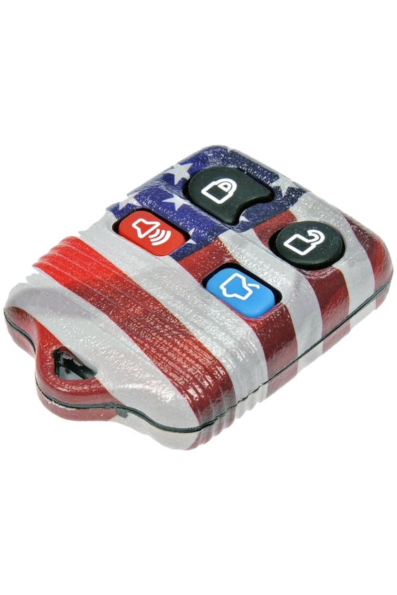 Dorman 13607US Keyless Entry Transmitter Cover for Specific Ford / Lincoln / Mercury Models, Red; White; Blue Fits select: 2004-2011 FORD FOCUS, 2002-2010 FORD EXPLORER