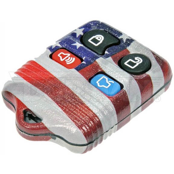 Dorman 13607US Keyless Remote Case American Flag