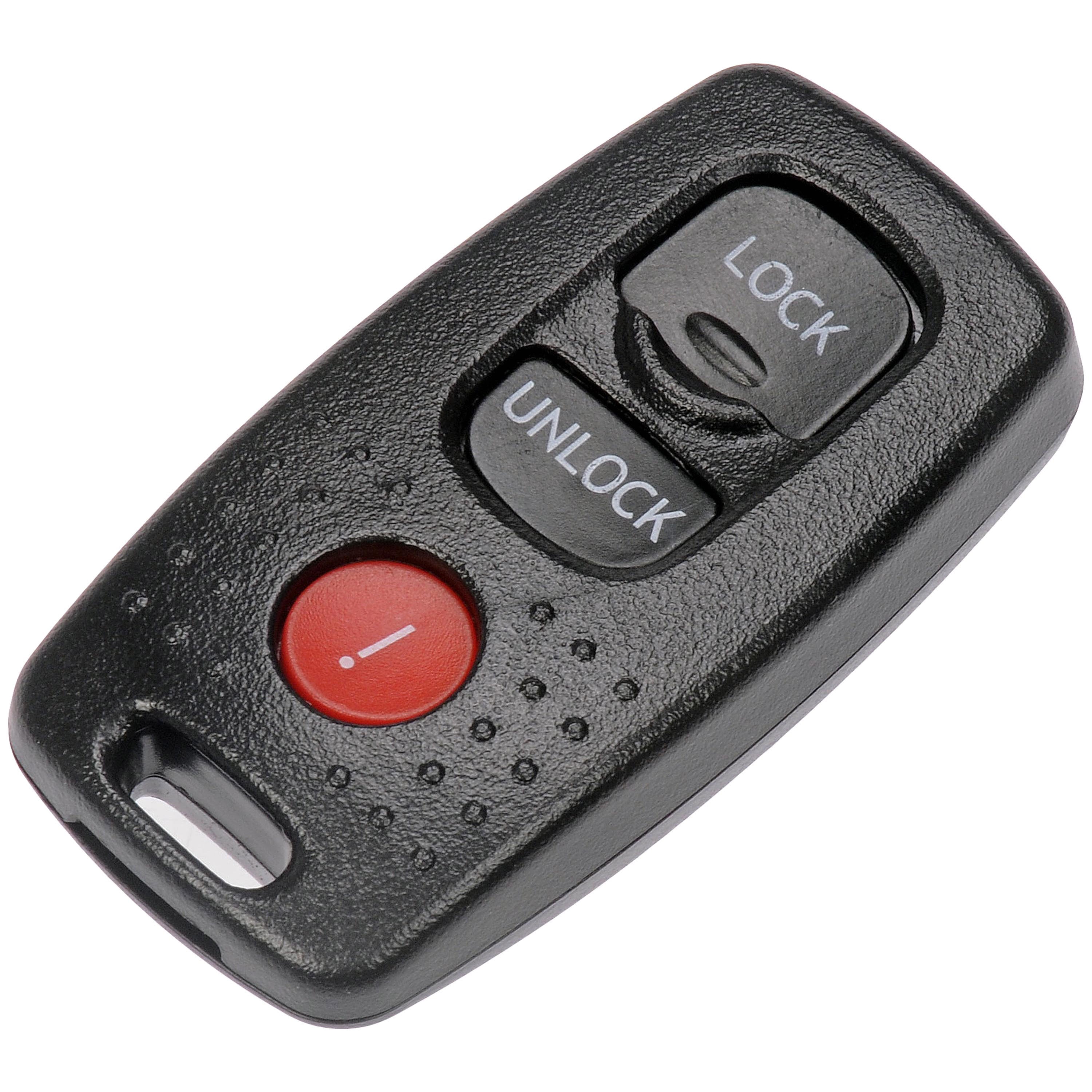 Dorman 13615 Keyless Entry Transmitter Cover for Specific Mazda Models, Black