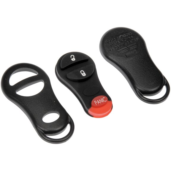 Dorman 13628 Keyless Entry Transmitter Cover for Specific Chrysler / Dodge / Plymouth Models, Black Fits select: 1999-2005 DODGE RAM 1500, 1999-2005 DODGE RAM 2500