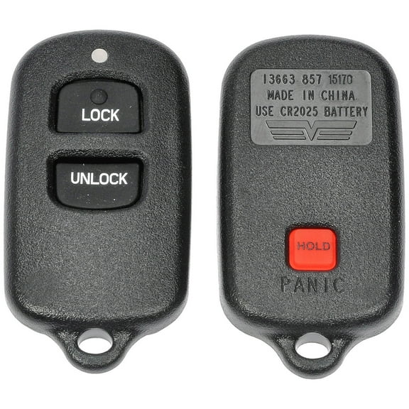Dorman 13663 Keyless Entry Transmitter Cover for Specific Scion / Toyota Models, Black Fits select: 2000-2004 TOYOTA CAMRY, 2003-2006 TOYOTA TUNDRA