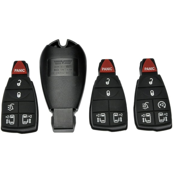 Dorman 13684 Keyless Entry Transmitter Cover for Specific Chrysler / Dodge Models, Black Fits select: 2014-2015 CHRYSLER TOWN & COUNTRY, 2013-2015 DODGE GRAND CARAVAN