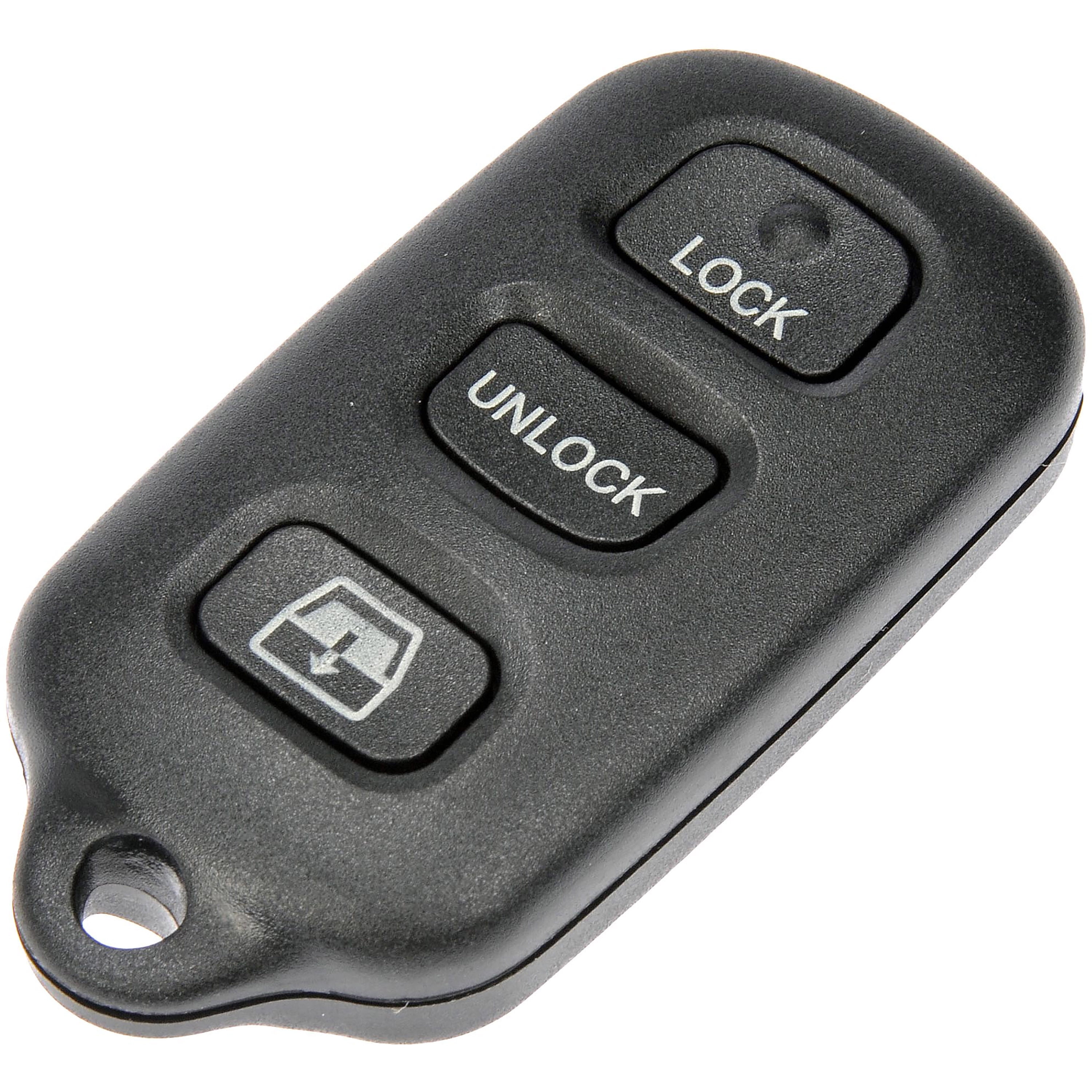 Dorman Toyota Key Fob Case Replacement - Black Transmitter Cover For Select Models