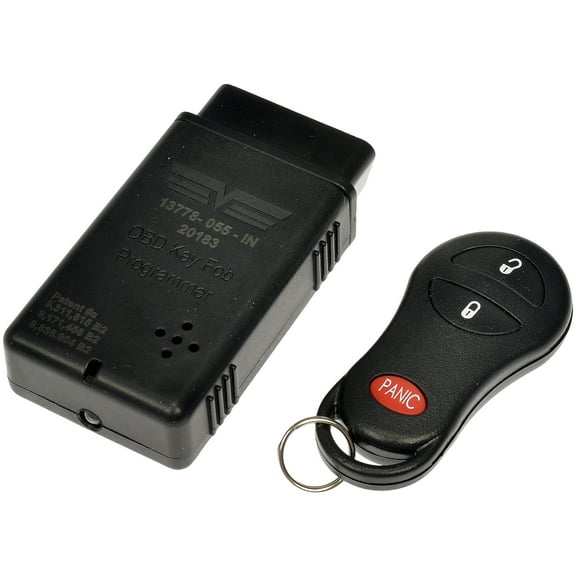 Dorman 13778 Keyless Entry Transmitter for Specific Models, Black Fits select: 2000-2004 JEEP GRAND CHEROKEE, 2001-2005 CHRYSLER PT CRUISER