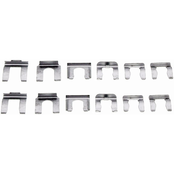Dorman 15027 Brake Hose Retaining Clips for Specific Models (Pack of 12)