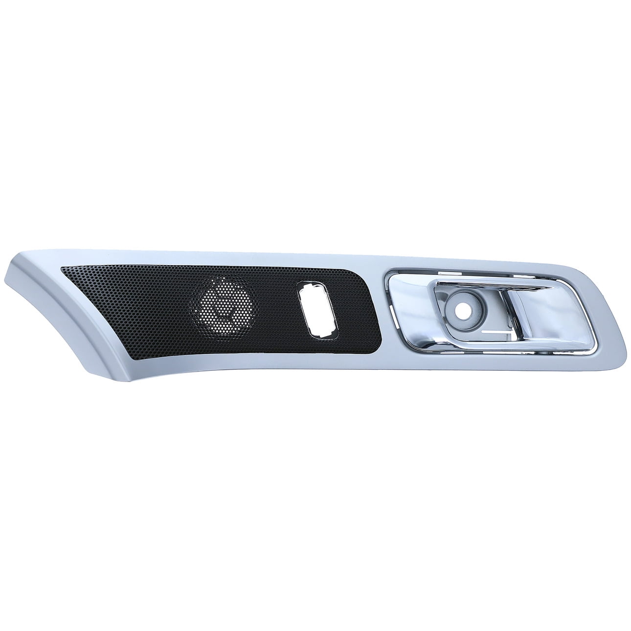 Dorman 15744 Front Passenger Side Interior Door Handle for Specific Ford Models, Chrome; Gray