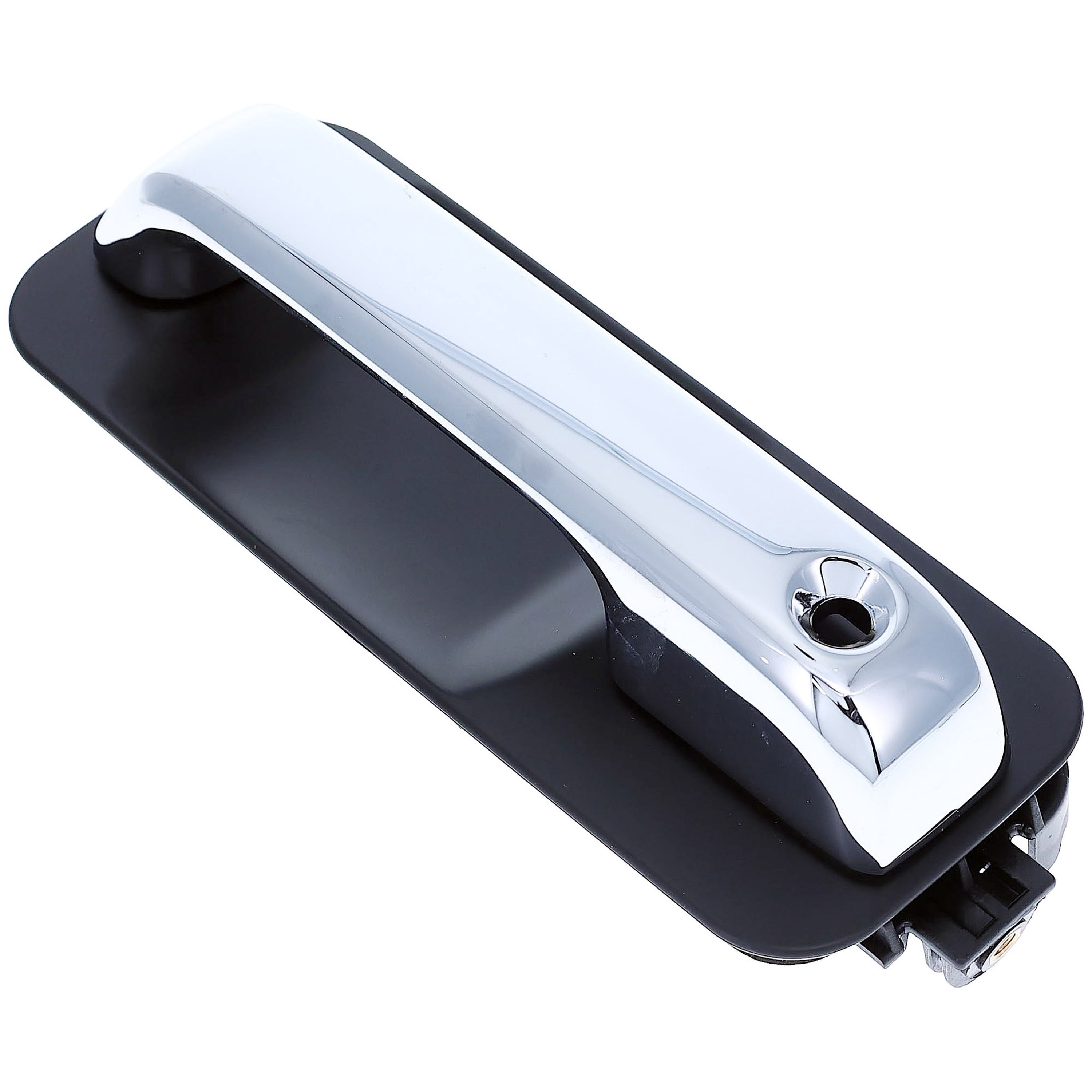 Dorman 15893 Front Driver Side Front Left Exterior Door Handle - Metal for Specific Ford Models, Chrome (OE FIX)