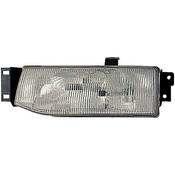 Dorman 1590214 Driver Side Headlight Assembly for Specific Ford Models Fits select: 1991-1996 FORD ESCORT