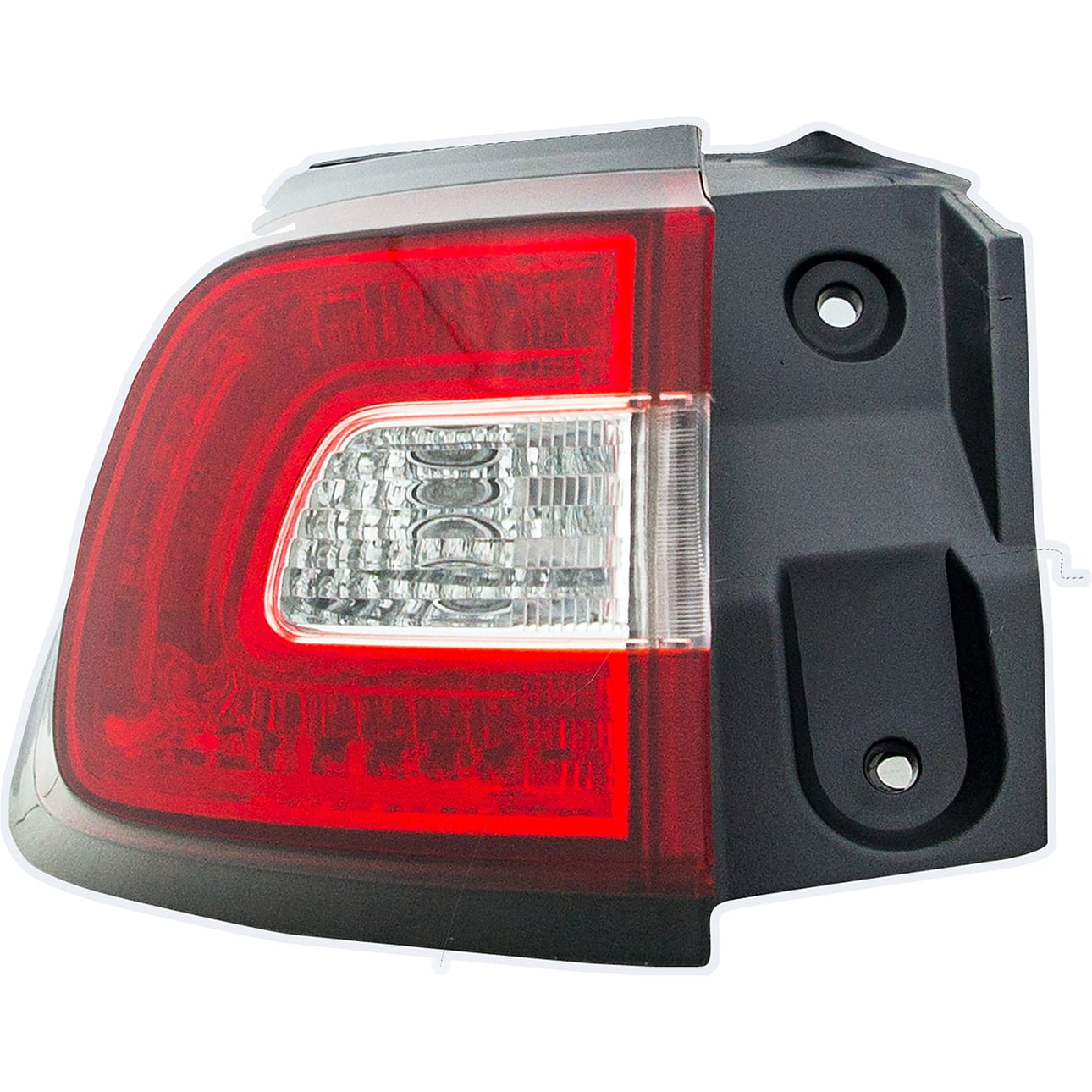 Dorman 1590381 Driver Side Tail Light Assembly for Specific Jeep Models