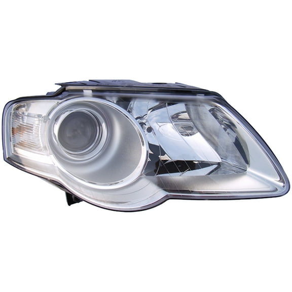 Dorman 1592250 Driver Side Headlight Assembly for Specific Volkswagen Models Fits select: 2006-2010 VOLKSWAGEN PASSAT