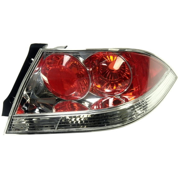 Dorman 1611055 Passenger Side Tail Light Assembly for Specific Mitsubishi Models Fits select: 2004 MITSUBISHI LANCER RALLIART, 2005-2006 MITSUBISHI LANCER OZ RALLY