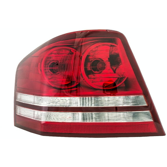 Dorman 1611436 Driver Side Tail Light Assembly for Specific Dodge Models