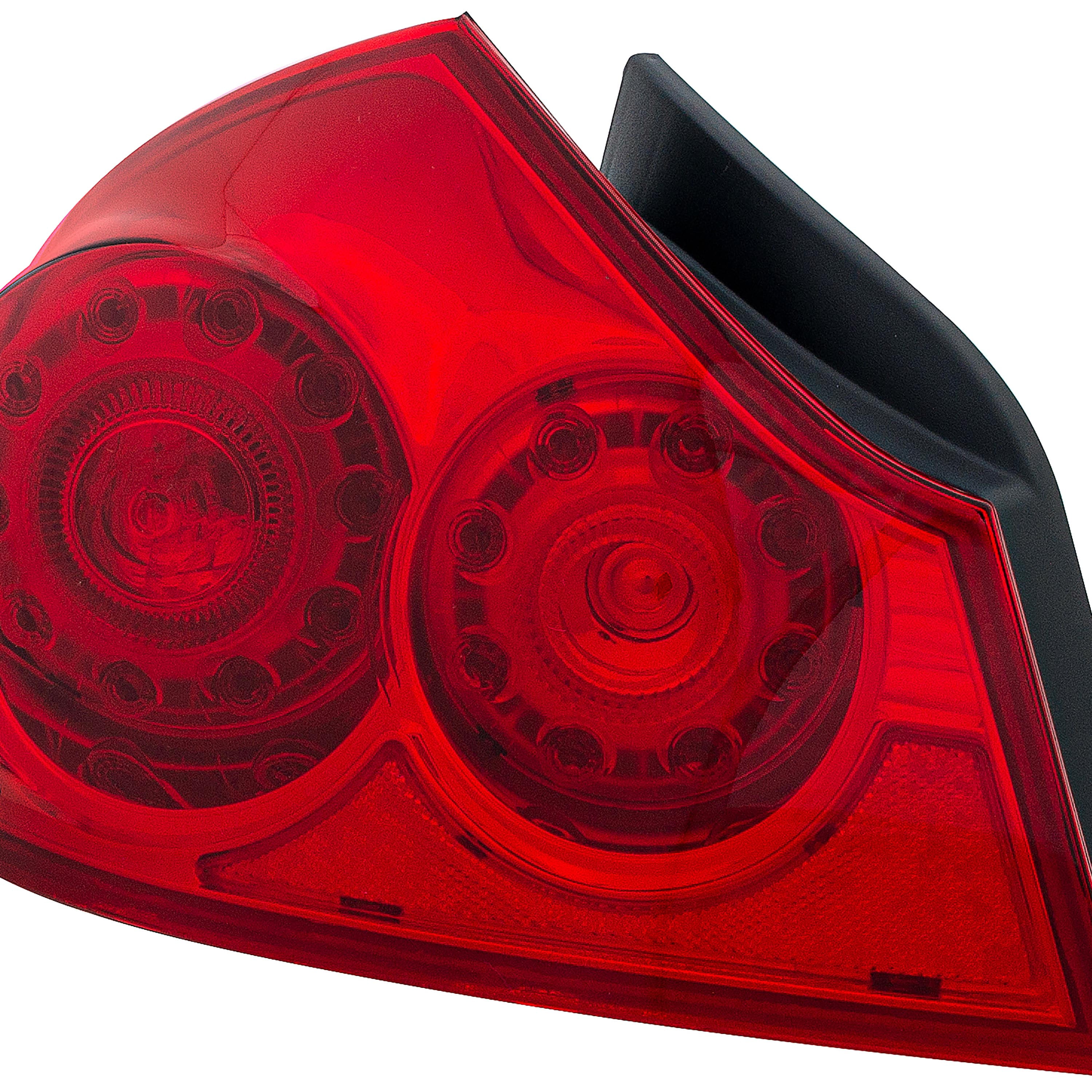 Dorman 1611438 Driver Side Tail Light Assembly for Specific Infiniti Models Fits select: 2009-2013 INFINITI G37, 2007-2008 INFINITI G35