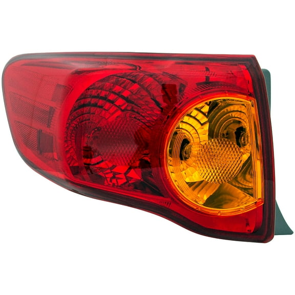 Dorman 1611648 Driver Side Tail Light Assembly for Specific Toyota Models