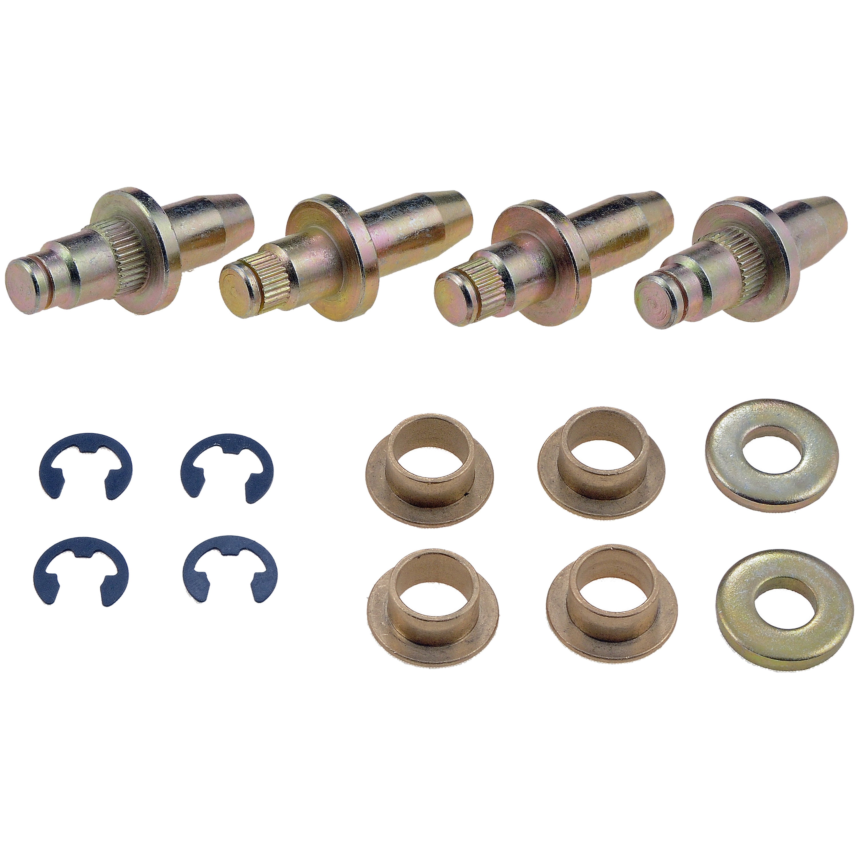 Chevy Silverado Door Sag Repair Dorman 703-267 Door Hinge Pin & Bushing Kit - 4 Pins, 4 Bushings, 2 Washers, 4 Clips | Fits Select GM Trucks & SUVs (1999-2007) GM Truck Door Hinge Bushing Kit - View #8