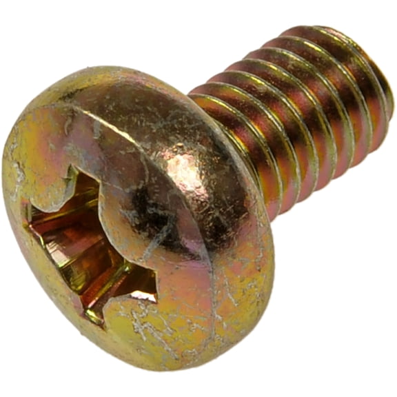 Dorman 395-022 License Plate Fasteners- M6-1.0 x 10mm (Pack of 25)