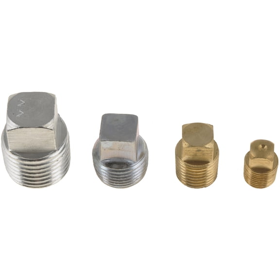 Dorman 40082 Pipe Plug Silver/Zinc-Plated (Pack of 4)