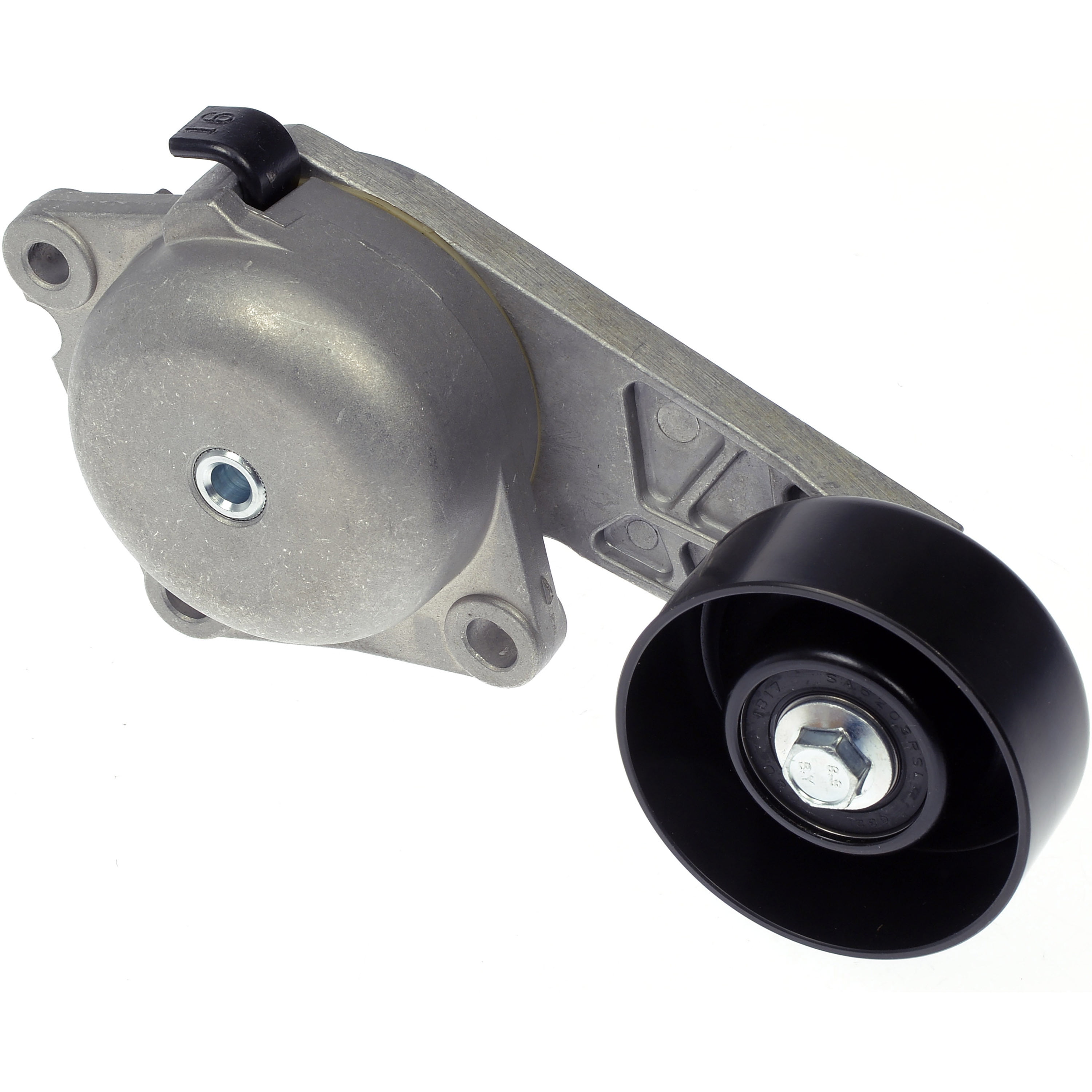 Dorman 419-378 Accessory Drive Belt Tensioner Assembly for Specific Ford Models, Black; Natural