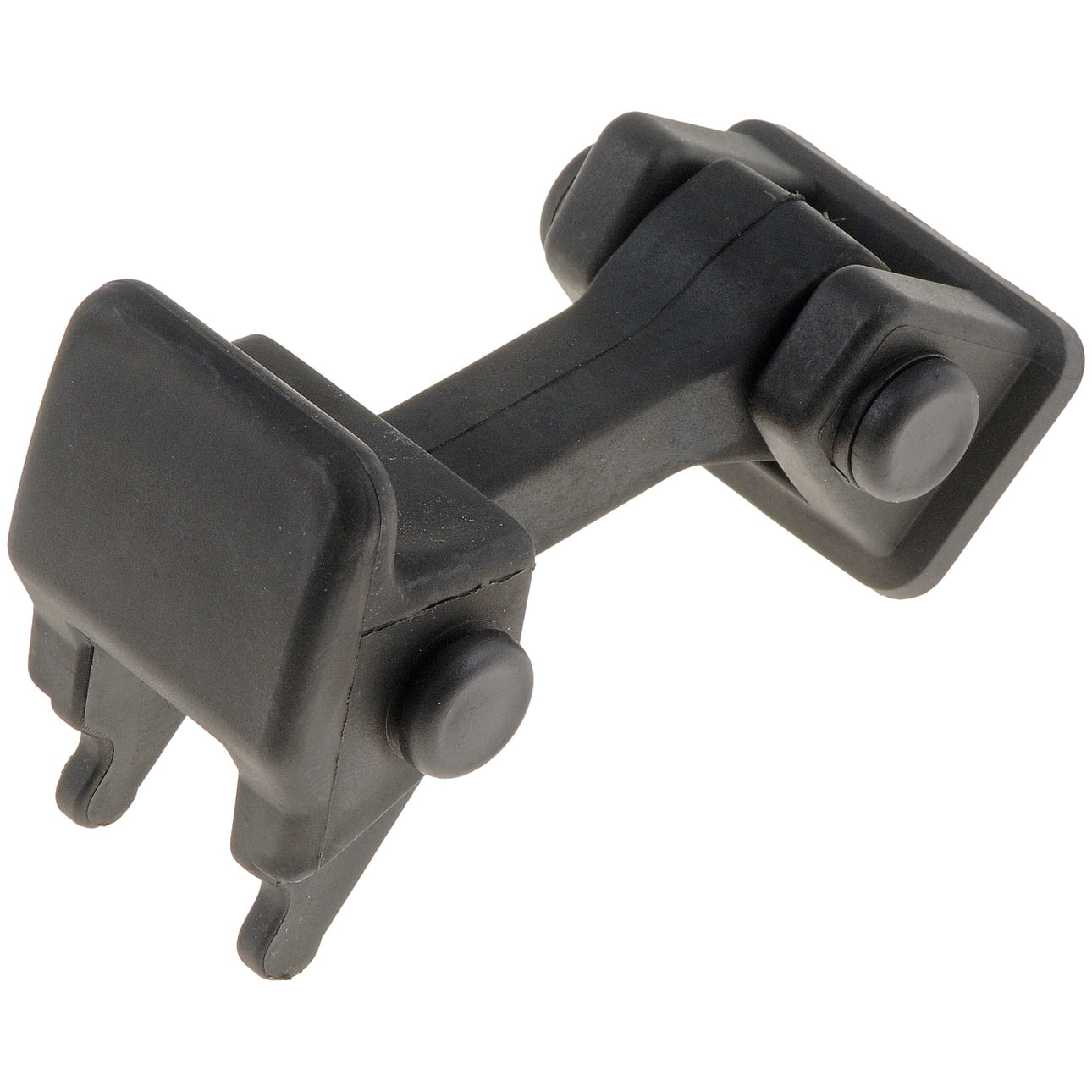 Jeep CJ Wrangler Hood Latch & Catch Bracket Set - Black, Left Or Right Side (1945-1995)