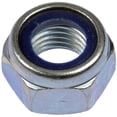 thumbnail image 1 of Dorman 433-112BX Hex Lock Nuts With Nylon Ring-Class 8- Thread Size; M12-1.50, Height 12mm , Pack of 12, 1 of 2