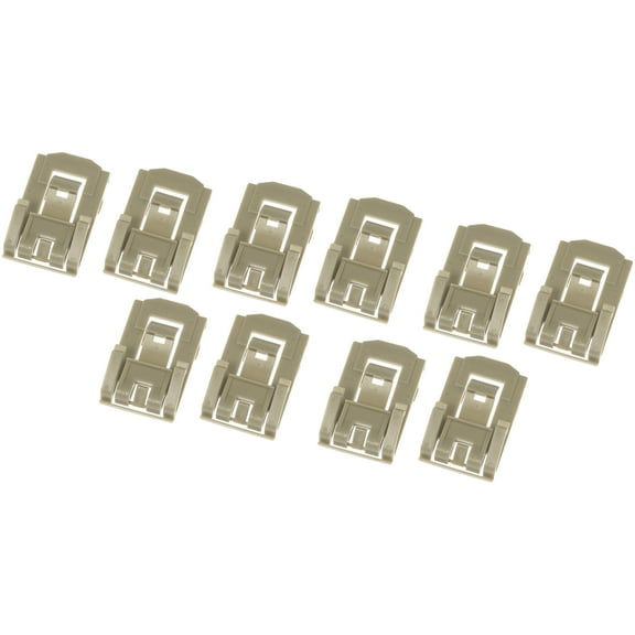 Dorman 45725 Door Window Molding Clips for Specific Chevrolet / GMC Models (Pack of 10)