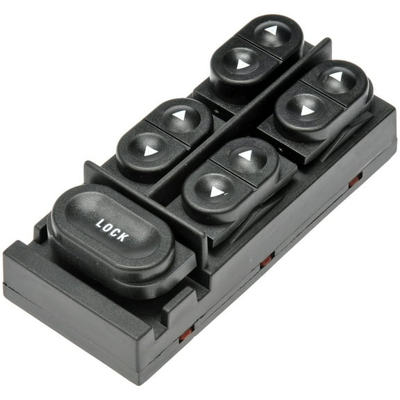 Dorman 49235 Front Driver Side Power Window Switch- Front Left, 5 Button for Specific Ford / Mercury Models