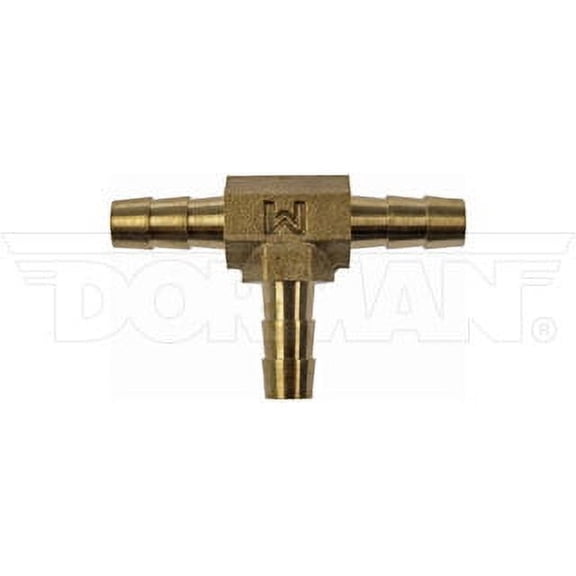 Dorman 493-029.1 Fuel Hose Fitting-Brass Tee Connector-1/4 In.