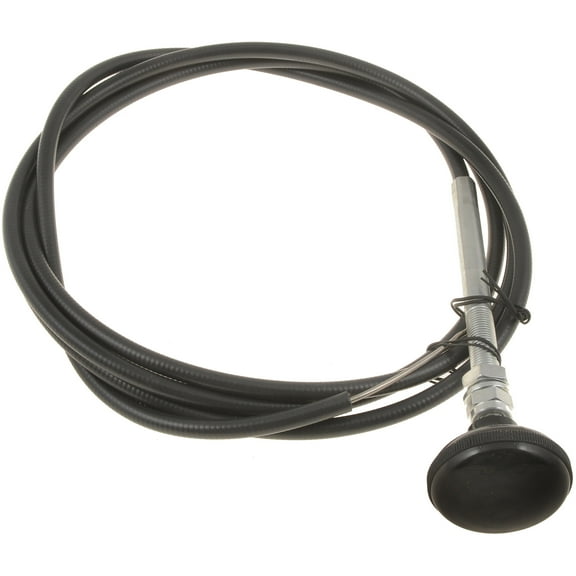 Dorman 55197 Control Cables With 2 In. Black Knob, 8 Ft. Length