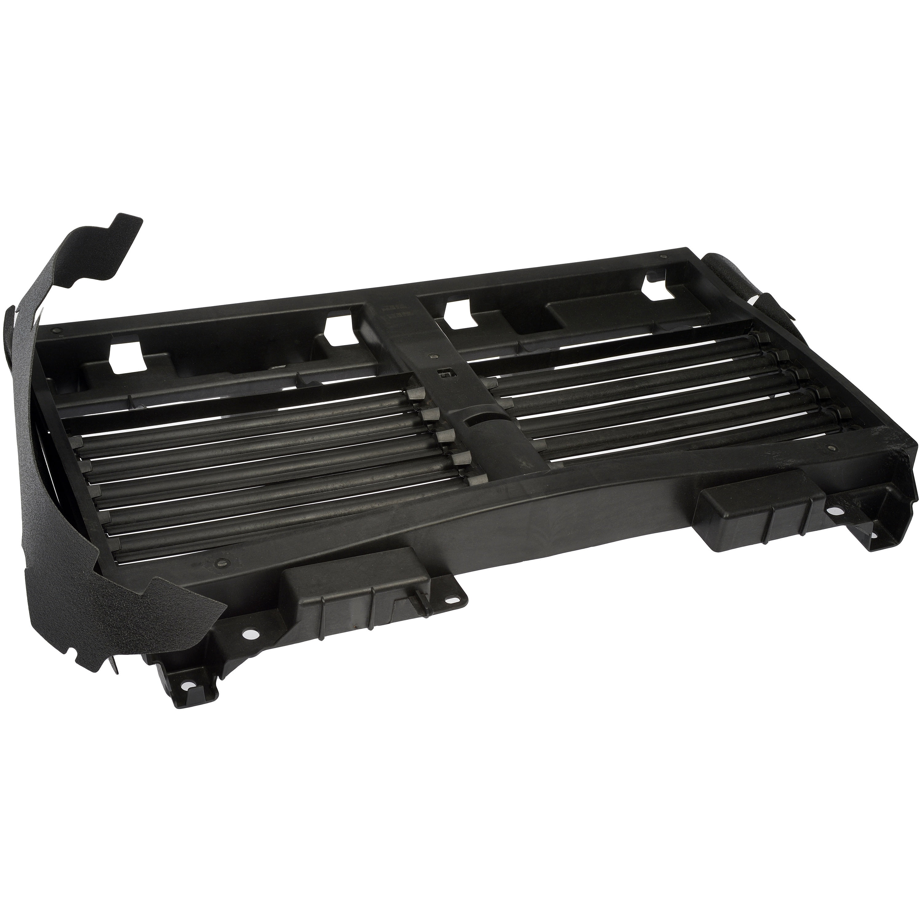 Front Radiator Shutter Dorman 601-376 Radiator Shutter Assembly for Specific Ram Models, Black ...