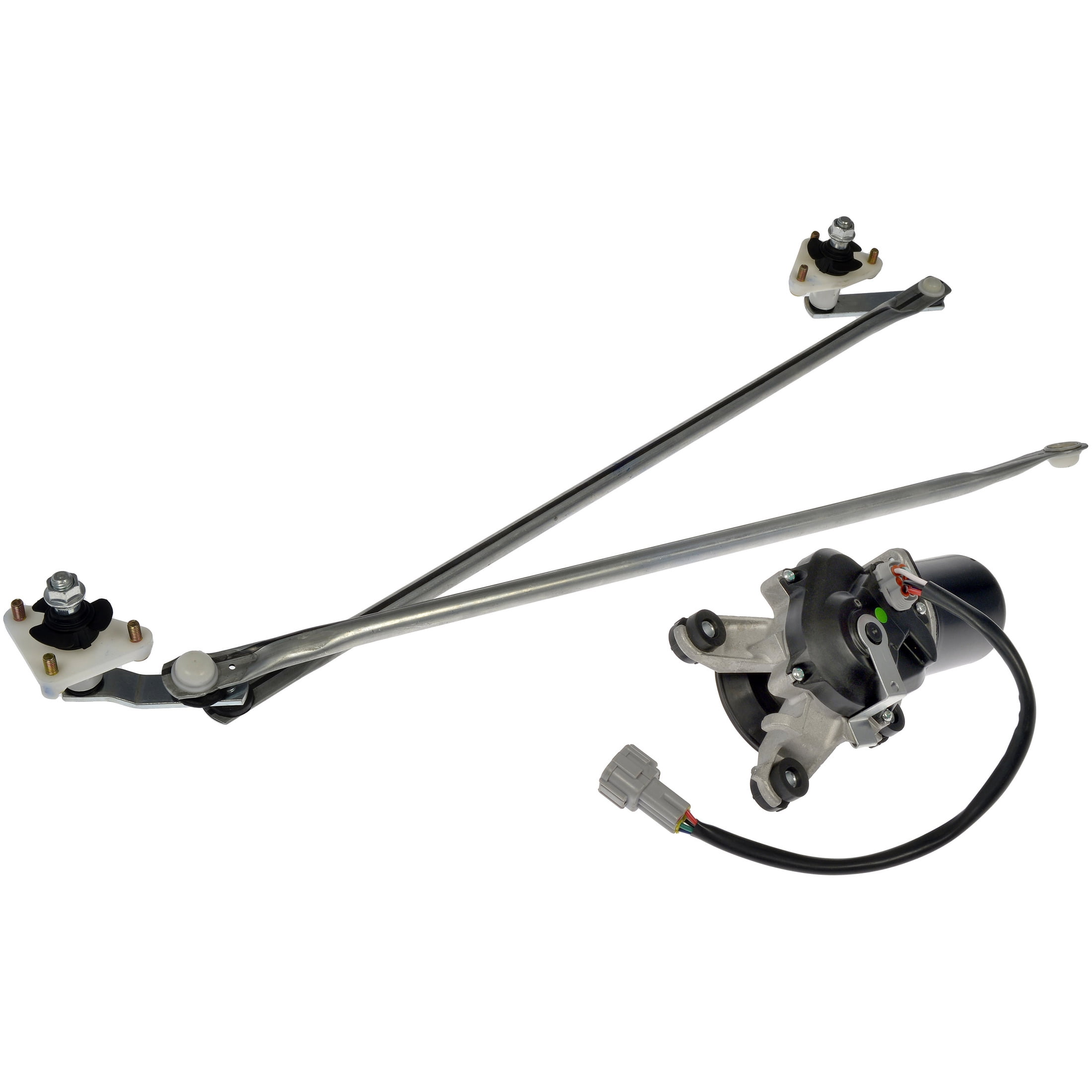 Dorman 602-090AS Windshield Wiper Motor and Linkage Assembly for Specific Nissan Models, Silver