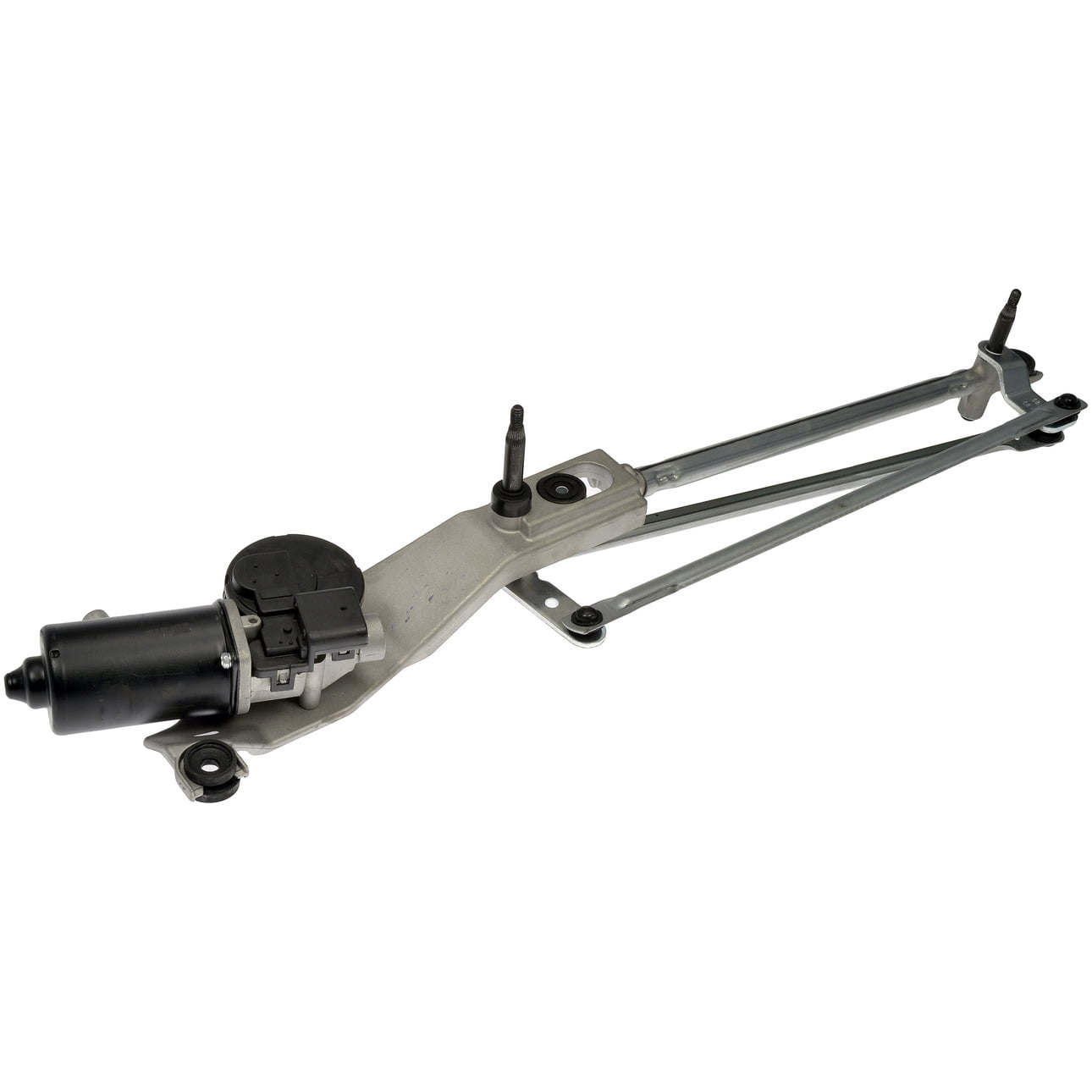 Dorman 602-317AS Front Windshield Wiper Motor and Linkage Assembly for Specific Ford Models, Silver