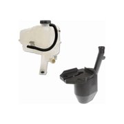 Dorman 603-535 Front Engine Coolant Reservoir for Specific BMW Models, Black