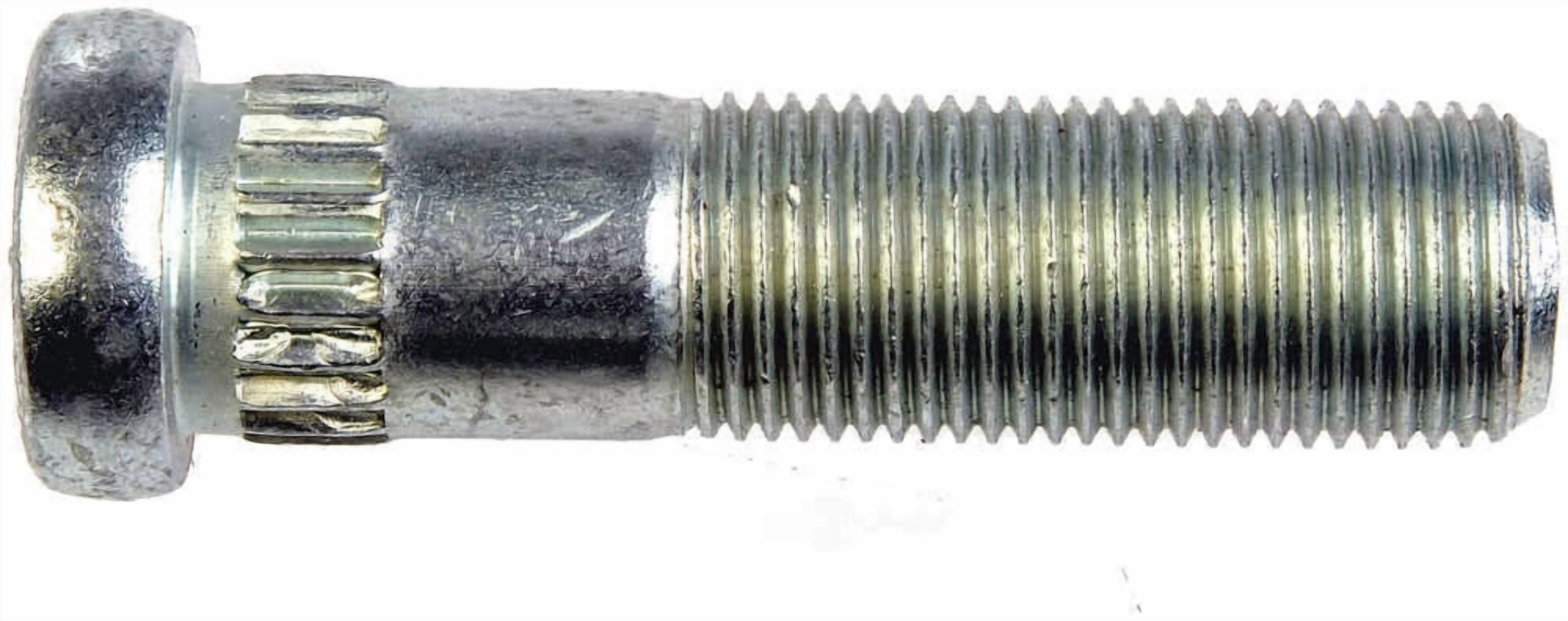 Dorman - Autograde 610-199.1 5/8-18 Serrated Wheel Stud - .655 In. Knurl, 2-13/32 In. Length