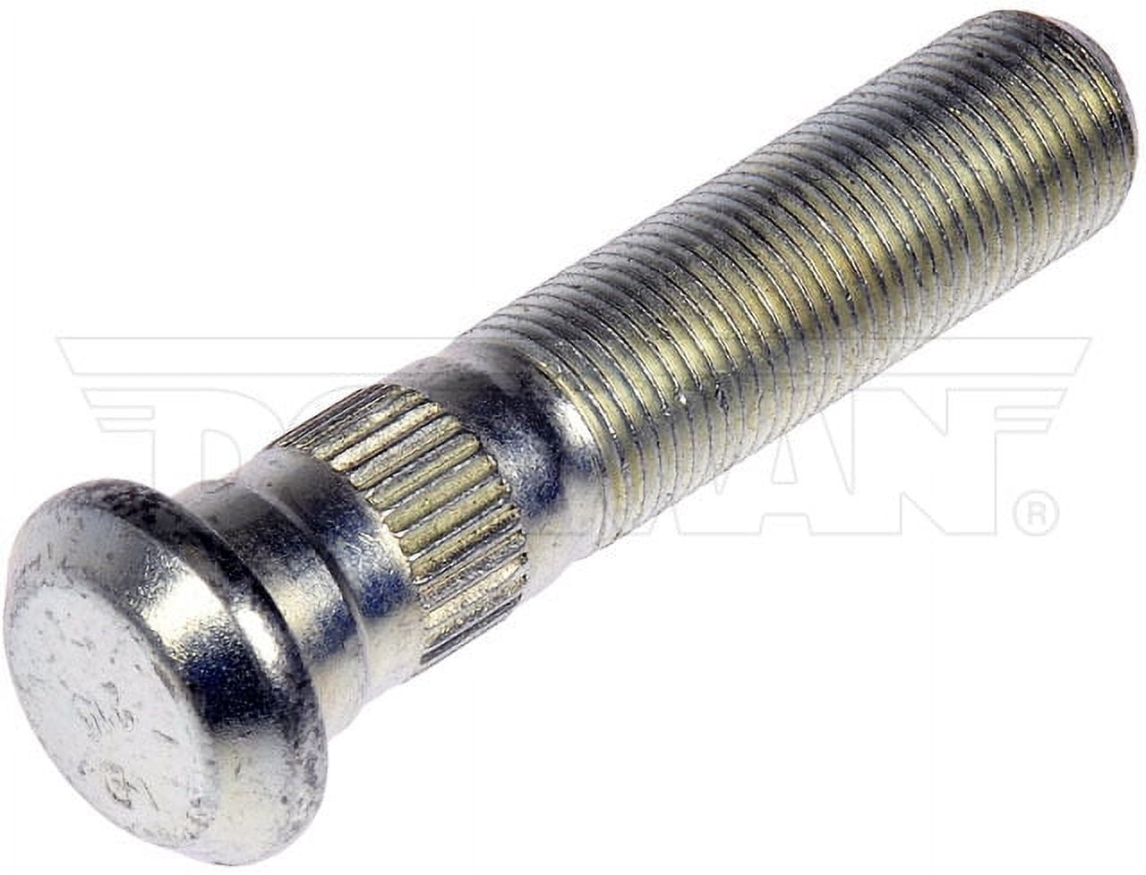 Dorman 610-0155.5 Serrated Wheel Lug Studs – 5/8”-18 Thread, 3.188” Length, 5 Pack | Carbon Steel