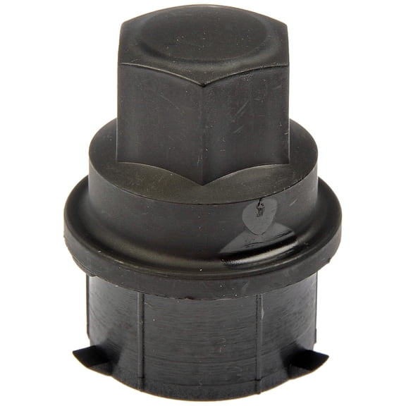 Dorman 611-612 Wheel Fastener Cover for Specific Chevrolet / Pontiac Models, Black (Pack of 5)
