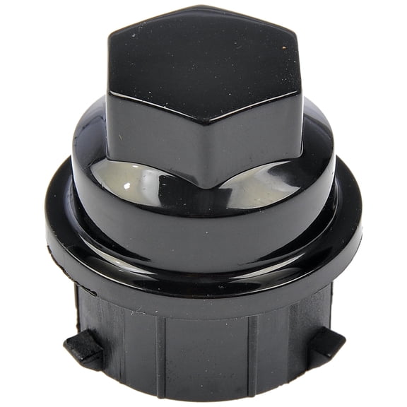 Dorman 611-620 Wheel Fastener Cover for Specific Models, Black (Pack of 5)