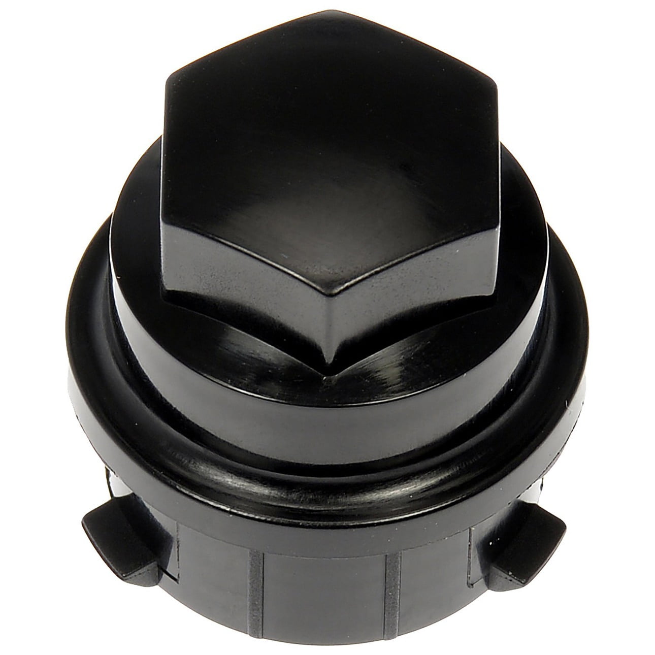 Dorman 611-953 Wheel Fastener Cover for Specific Buick / Chevrolet Models, Black (Pack of 10)