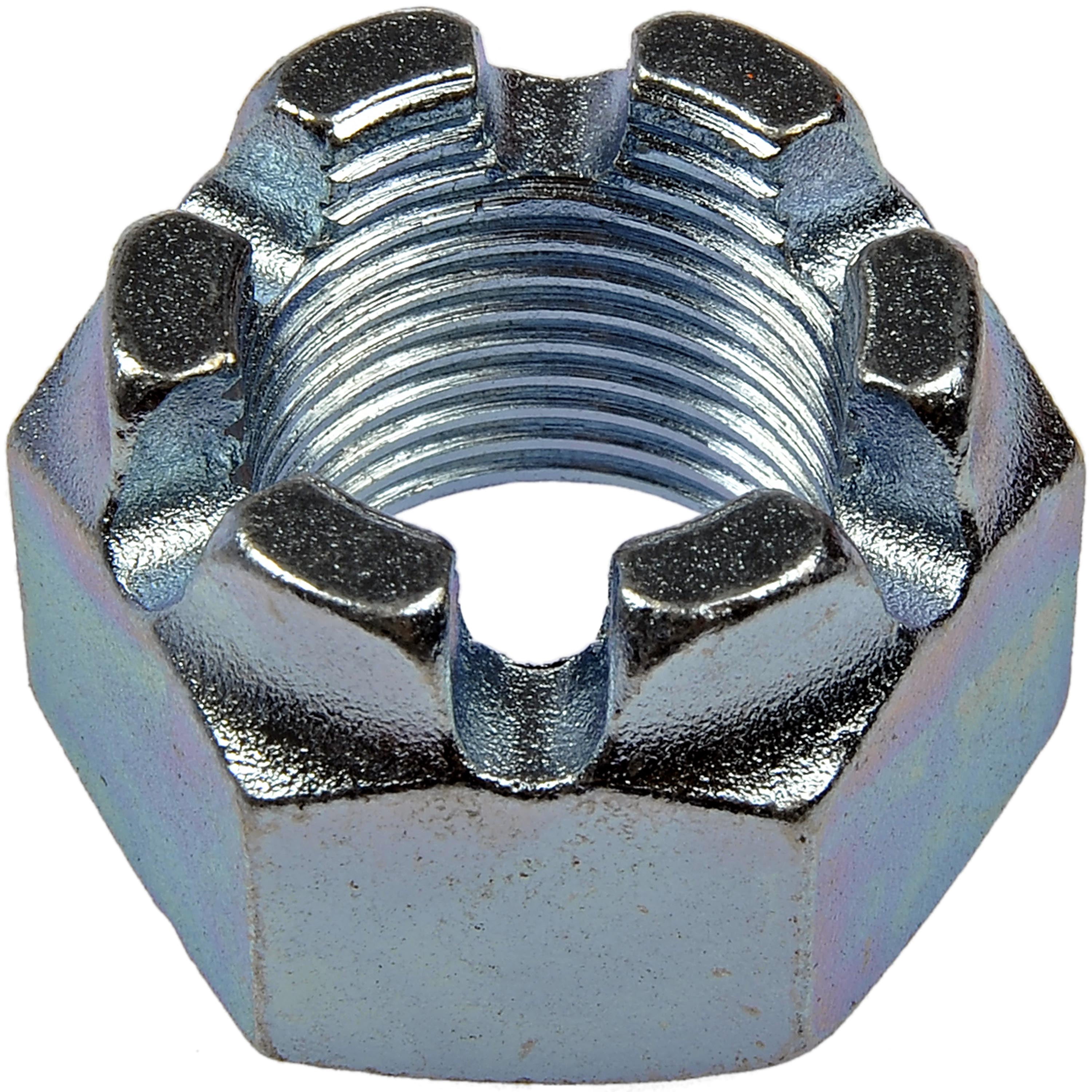 Dorman 615-001 Hex Nut-Castellated-Thread Size- 7/8-14 In. , Pack of 5