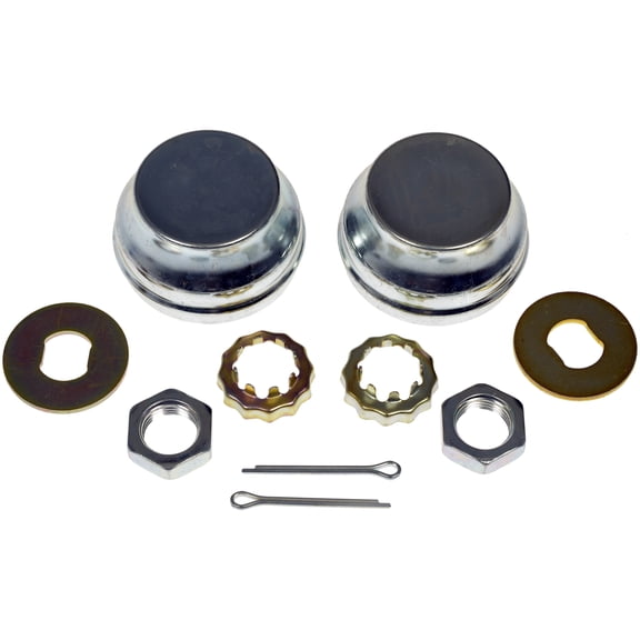 Dorman 615-019 Front Spindle Lock Nut Kit for Specific Ford / Lincoln / Mercury Models Fits select: 1987-2003 FORD F150, 1990-2007 FORD F250