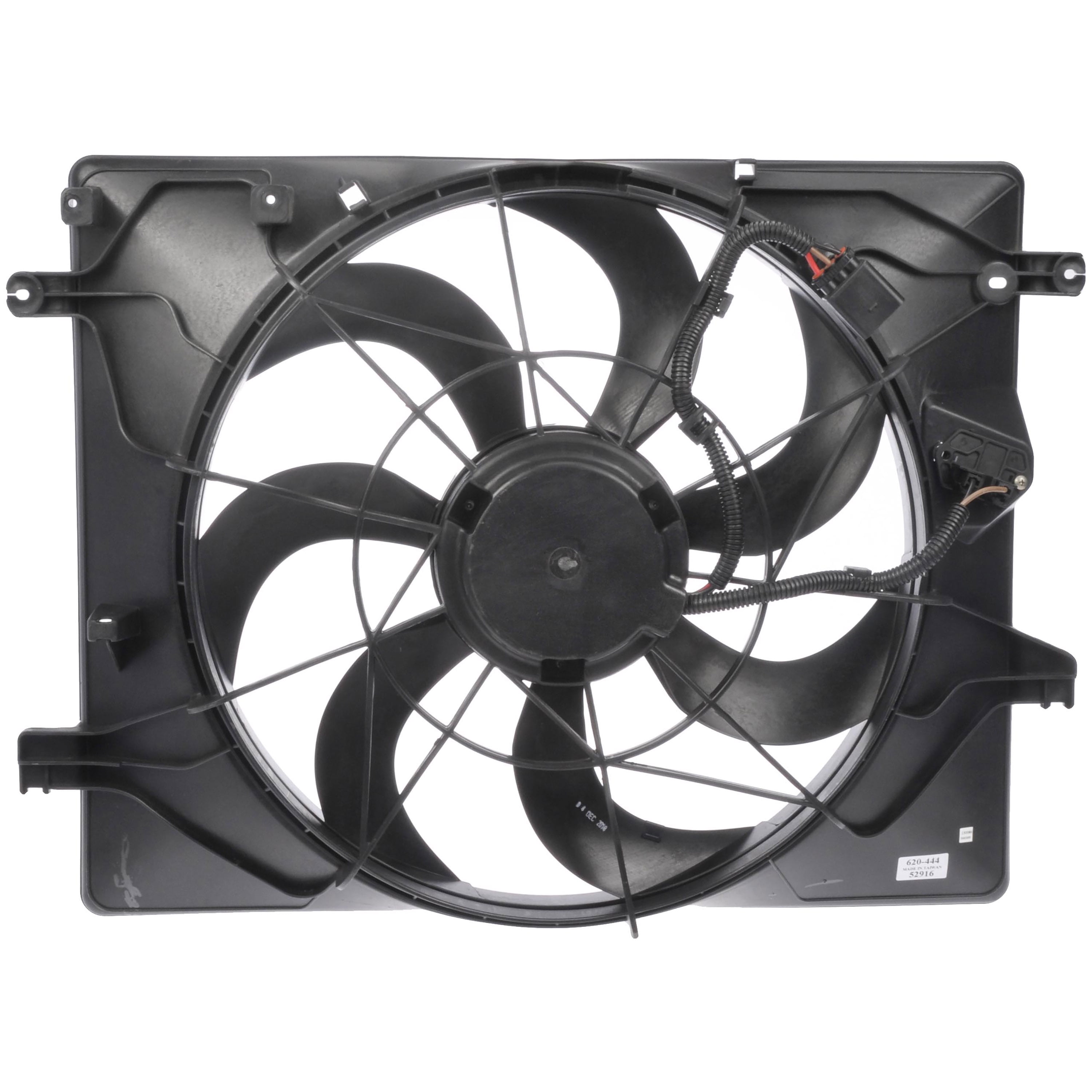 Dorman 620-444 Engine Cooling Fan Assembly for Specific Hyundai Models Fits select: 2010-2012 HYUNDAI GENESIS COUPE
