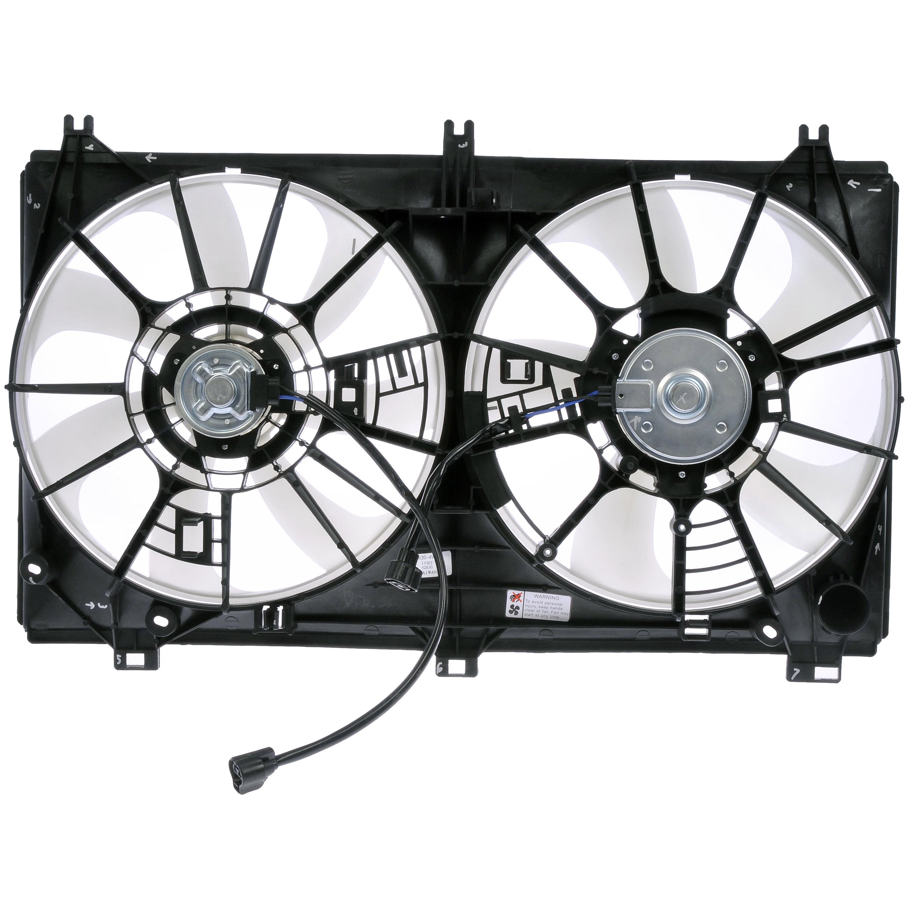 Dorman 620-497 Engine Cooling Fan Assembly for Specific Lexus Models Fits select: 2014-2015 LEXUS IS