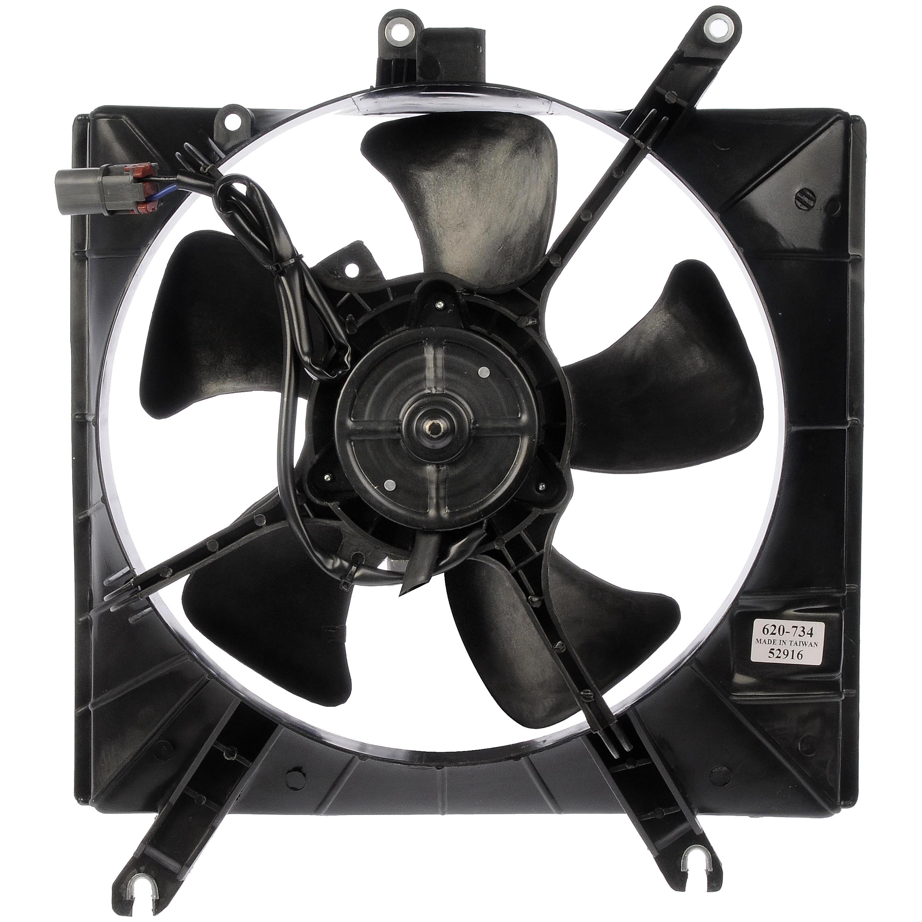 Dorman 620-734 Engine Cooling Fan Assembly for Specific Kia Models Fits 2004 Kia Rio