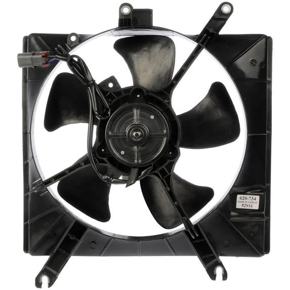 Dorman 620-734 Engine Cooling Fan Assembly for Specific Kia Models Fits 2004 Kia Rio