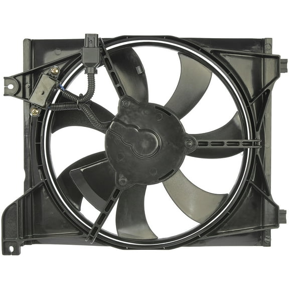Dorman 620-735 A/C Condenser Fan Assembly for Specific Kia Models Fits 2009 Kia Rio