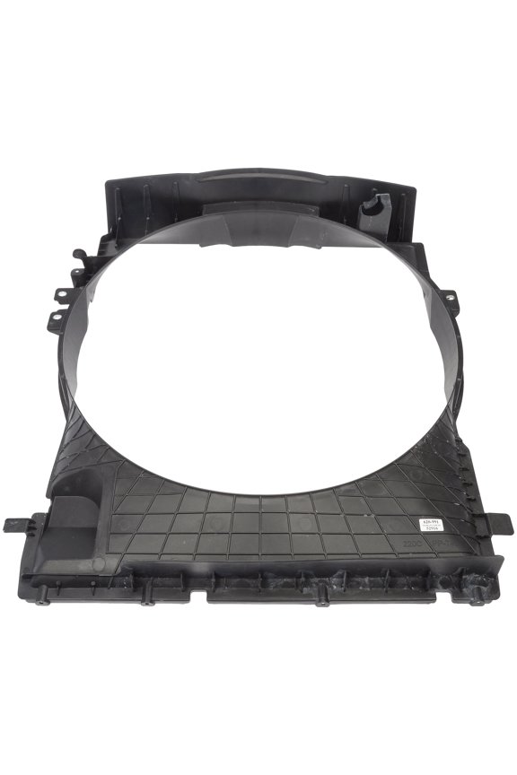 620-991 Engine Cooling Fan Shroud for Specific Dodge / Ram Models, Black