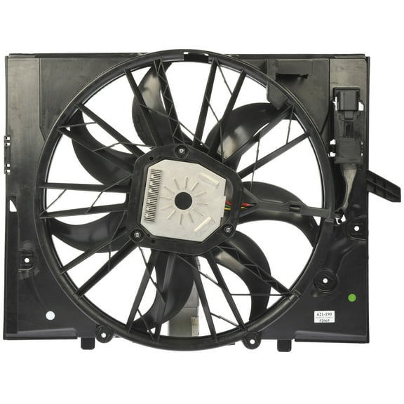Dorman 621-190 Engine Cooling Fan Assembly for Specific BMW Models Fits select: 2004-2005 BMW 530, 2004-2005 BMW 525