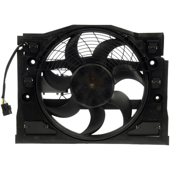 Dorman 621-385 A/C Condenser Fan Assembly for Specific BMW Models